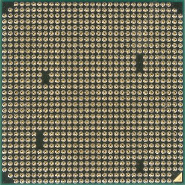 AMD Athlon II X2 265 (back side)