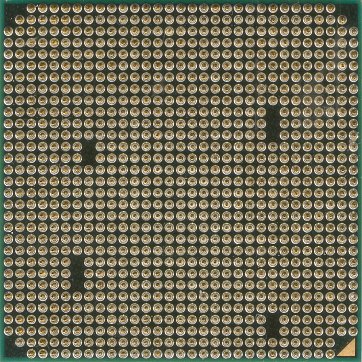 AMD Athlon II X2 270 (back side)
