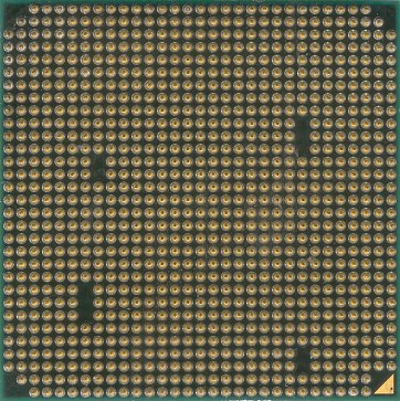 AMD Phenom II X4 960T BE (back side)