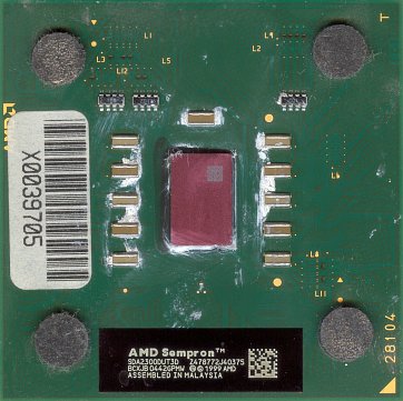 AMD Sempron 2300+ (Thoroughbred) (front side)