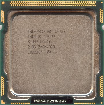 Intel Core i5-760